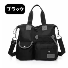 トートバッグ ショルダーバッグ 2WAY 大容量 通勤 通学 マザーズバッグのサムネイル