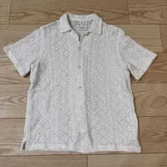 tricot COMME des GARCONS 半袖シャツ ホワイト S - メルカリ
