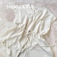 美品【SHOO-LA-RUE 】アイボリー ノースリーブシャツ