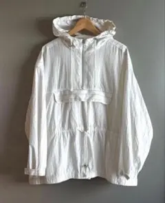 CLANE HOMME 22SS ストライプ柄アノラックパーカー F 井口理着