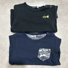 ユニクロ バースデイ フタフタ 長袖カットソー ロンT 80㎝