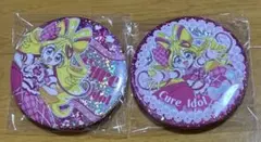 キミとアイドルプリキュア キミプリ キュアアイドル 缶バッジ 2点 セット