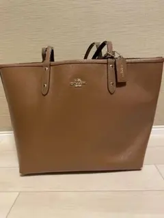 Coach ブラウン トートバッグ　リバーシブル