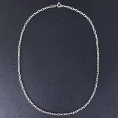 NAVAJO 90's OLD シルバー 3mm 細角あずき チェーン 45cmのサムネイル