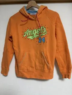 ANGEL BLUE パーカー オレンジ M