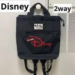 TeamDisney リュック　2way ミッキー　ミニー　ドナルド　デイジー