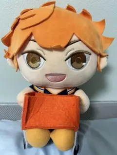 ハイキュー一番くじラストワン賞 日向翔陽 ぬいぐるみ(縦25cm×横17cm)