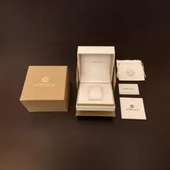 【未使用】VERSACE 時計用外箱 (ケースなし)袋・取説・保証カード