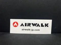 値下げ予定なし　AIRWALK ロゴ ステッカー