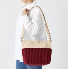 ソファー柄くたっとショルダーバッグ　コメダ珈琲店　新品未使用