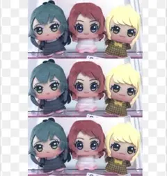 学園アイドルマスター　3種セット　ちびぐるみ　vol.1 GiGO限定×3セット