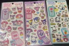 最安！　平成はっぴーフォン　日焼けキティ　サンリオ　マイメロクロミ　ポチャッコ