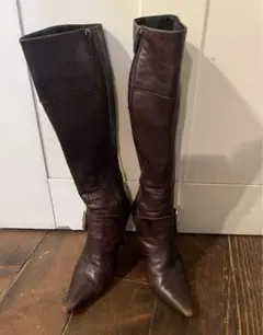 DIANAダイアナ本革ロングブーツ