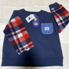 新品！！Buddy Lee トレーナー キッズ　110サイズ　ネイビー