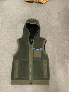 レディースM KAVUフリースフードベスト