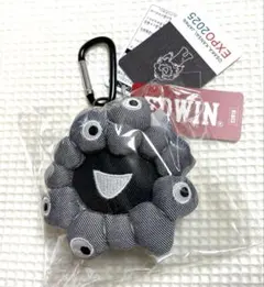 大阪万博 ミャクミャクEDWIN エドウィン フェイス カラビナ キーホルダー