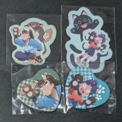 ナンジャタウン 缶バッジ ステッカー 長次 きり丸