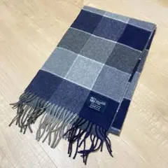 Johnstons of Elgin カシミヤ100% マフラー チェック