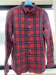 SHIPS チェックネルシャツ size.XL シップス