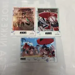 勝利の女神 NIKKE　SUMMERフェア　特典　限定フォトカード　3種セット