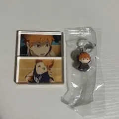 ハイキュー 日向翔陽 めじるしアクセサリー ダイソー ミニアクリルブロック