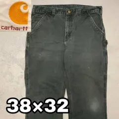 8WC962 Carhartt ブラック フェード ペインターパンツ