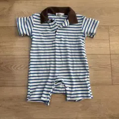 pairmanon 半袖ロンパース 80cm ストライプのサムネイル