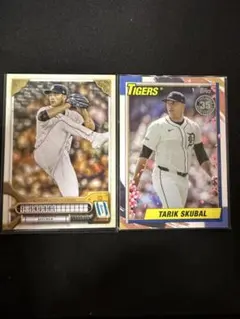 Tarik Skubal Topps カード 2枚セット スクーバル