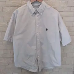 U.S. POLO ASSN. 半袖シャツ ベージュ 刺繍のサムネイル