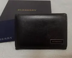 く*こ様 【箱付】BURBERRY バーバリー 名刺入れ カードケース ノバチェ