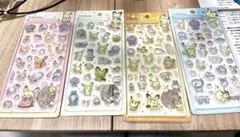 p*☆様 ポケモン立体シール　硬いシール3Dシールボンボンドロップシール　4枚