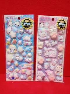 ２種　正規品　ぷくぷくあわわちゃん　モチモチパンダ　ピカプニシール