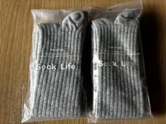 グレーソックス　靴下