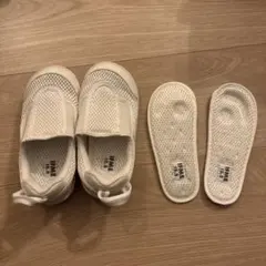 イフミー メッシュ素材 上履き ホワイト