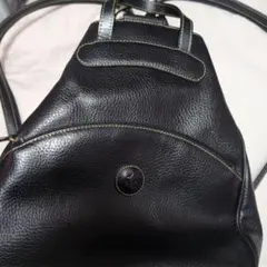 黒レザーリュック・バックパック