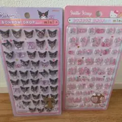 正規品　ボンボンドロップシール　ミニ　ハローキティ　クロミ　2点　ラッピング