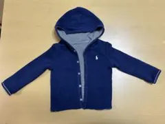 フード付きリバーシブルトレーナー