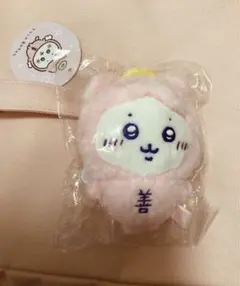 ちいかわ　てんしのあかちゃんマスコット　ハチワレ　てんしあくま