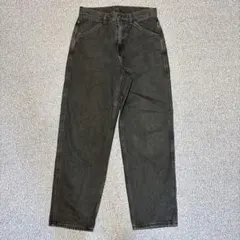 ユニクロ ワイドフィットジーンズ ブラック 28インチ Mサイズ相当