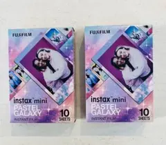FUJIFILM instax mini PASTEL GALAXY 2個セット