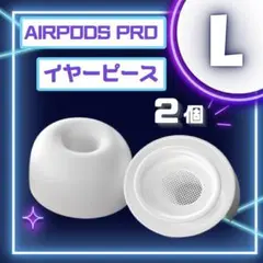 AirPods Pro 耳 イヤーピース L イヤーチップ 白 替えゴム a6