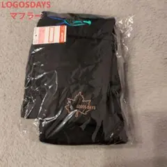 新品未使用　LOGOS DAYS マフラー　М　ブラック