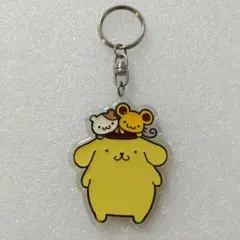 ポムポムプリン　アクリルキーホルダー　レトロ　平成