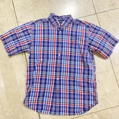 sh2511 Ralph Lauren ラルフローレン　チェック柄 半袖シャツ