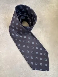 アルマーニ シルクネクタイ ネイビー