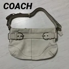 希少COACH コーチ 9412 レザー ショルダーバッグ