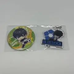 【おまけ付き】ブルーロック 缶バッジ アクリルキーホルダー 潔世一
