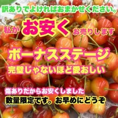 数量限定のボーナスステージ訳あり品のため見た目にばらつきあります。山梨県産1キロのサムネイル