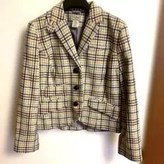 L.L.Bean チェック柄 テーラードジャケット 4 PET