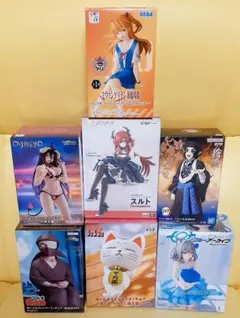 7体セット　ブルーアーカイブ　他 　プライズ　フィギュア　まとめ売り